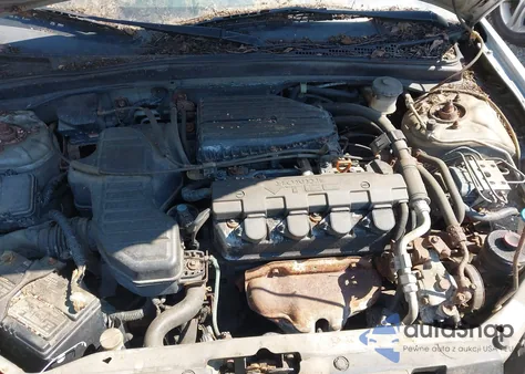 2003 Honda Civic Ex из США, поврежденный, VIN 2HGES26863H551950